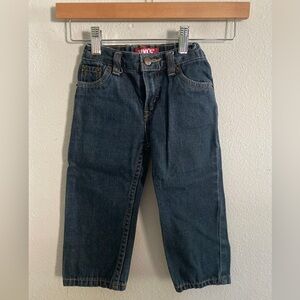 Levi’s Kids 514 Slim Straight Dark Denim Cotton Jeans 24 Months